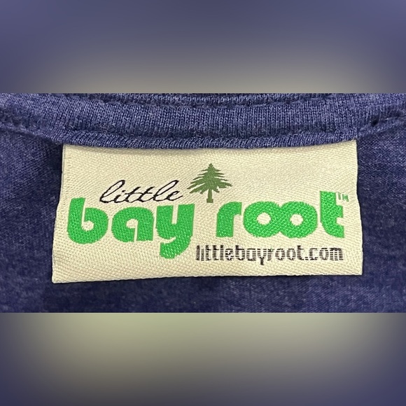 Little Bay Root Pacific North West Crewneck Purple T-Shirt. - Picture 6 of 8